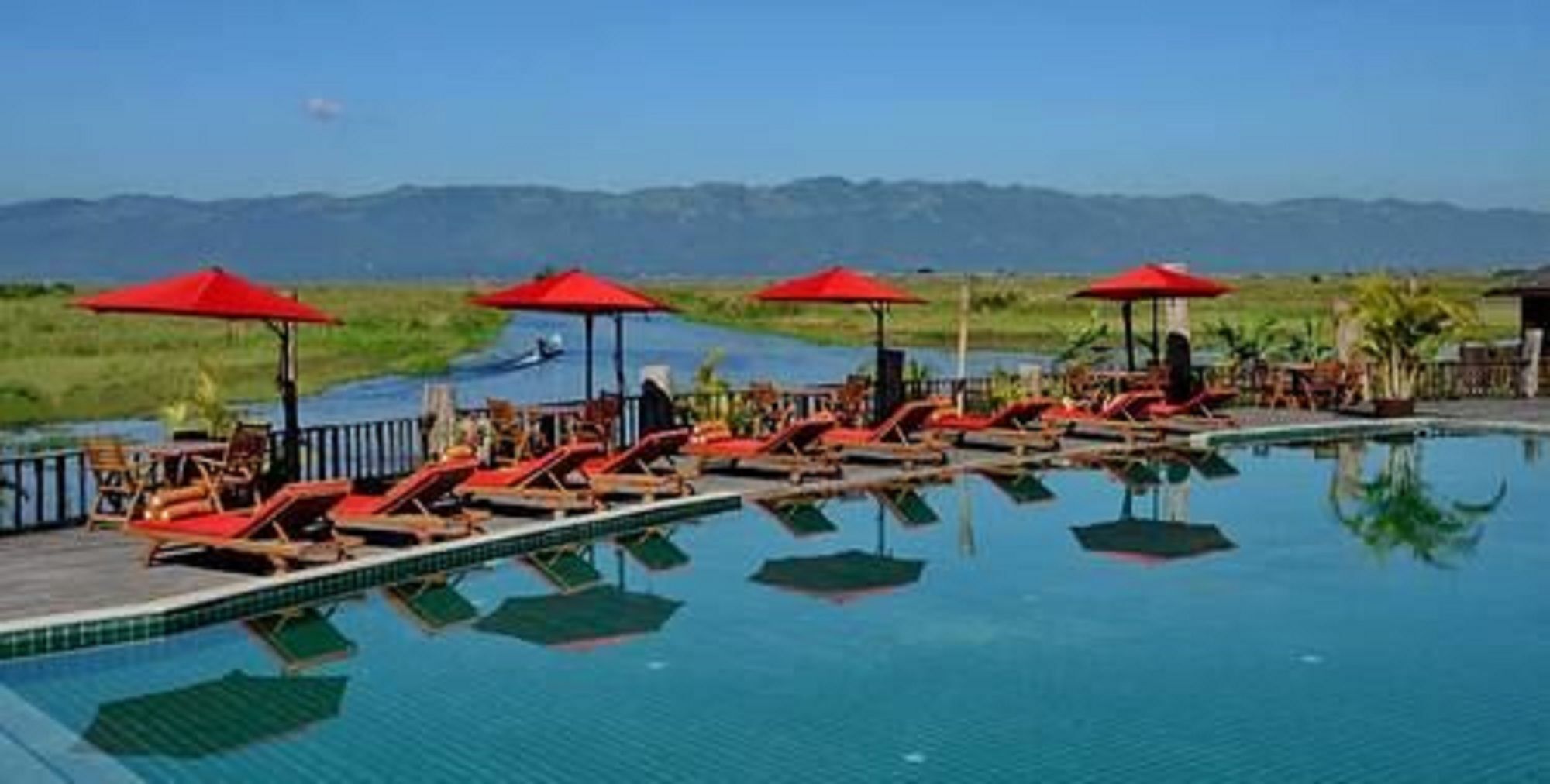 Aureum Palace Hotel & Resort Inle نياونغ شوي المظهر الخارجي الصورة