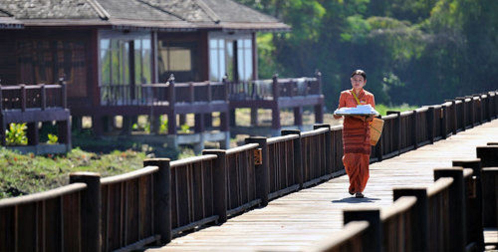 Aureum Palace Hotel & Resort Inle نياونغ شوي المظهر الخارجي الصورة